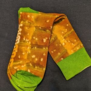 Subway Bread Crew Socks